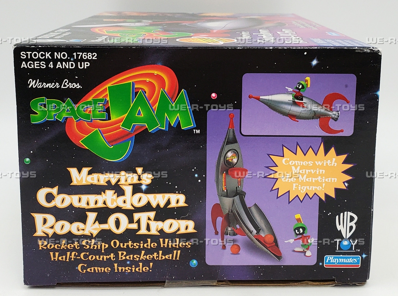 Space Jam Marvin's Countdown Rock-O-Tron Vehicle & Marvin Figure