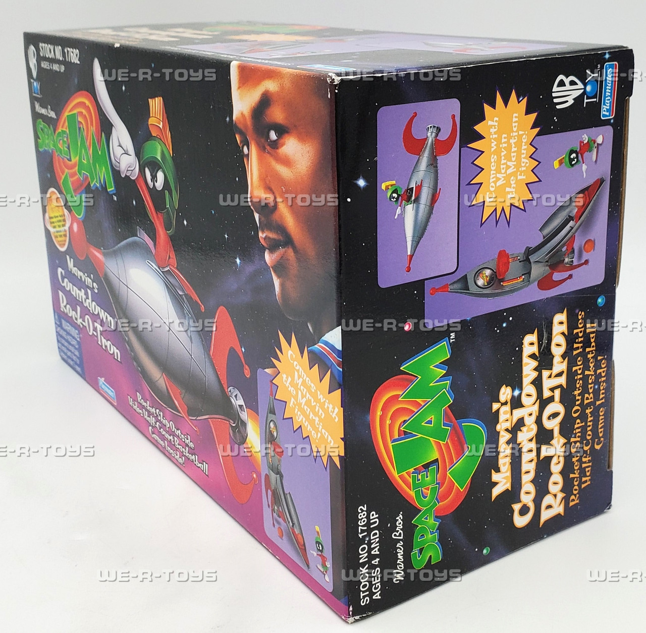 Space Jam Marvin's Countdown Rock-O-Tron Vehicle & Marvin Figure