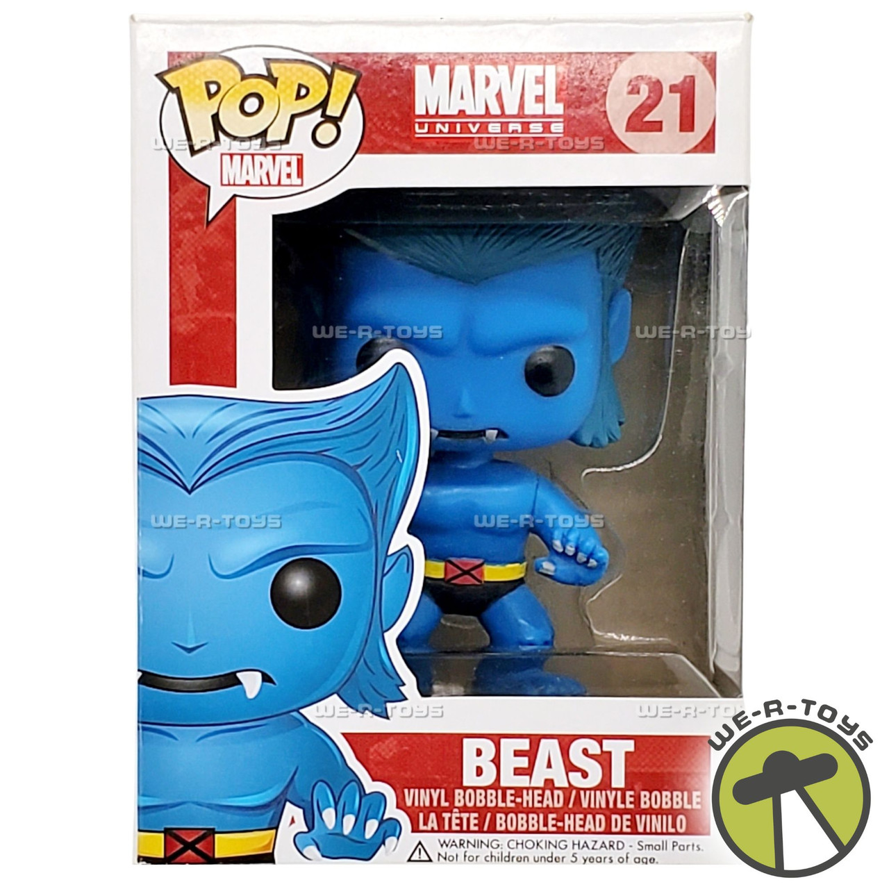 Funko POP Marvel Universe Beast 21 Vinyl Figure We-R-Toys