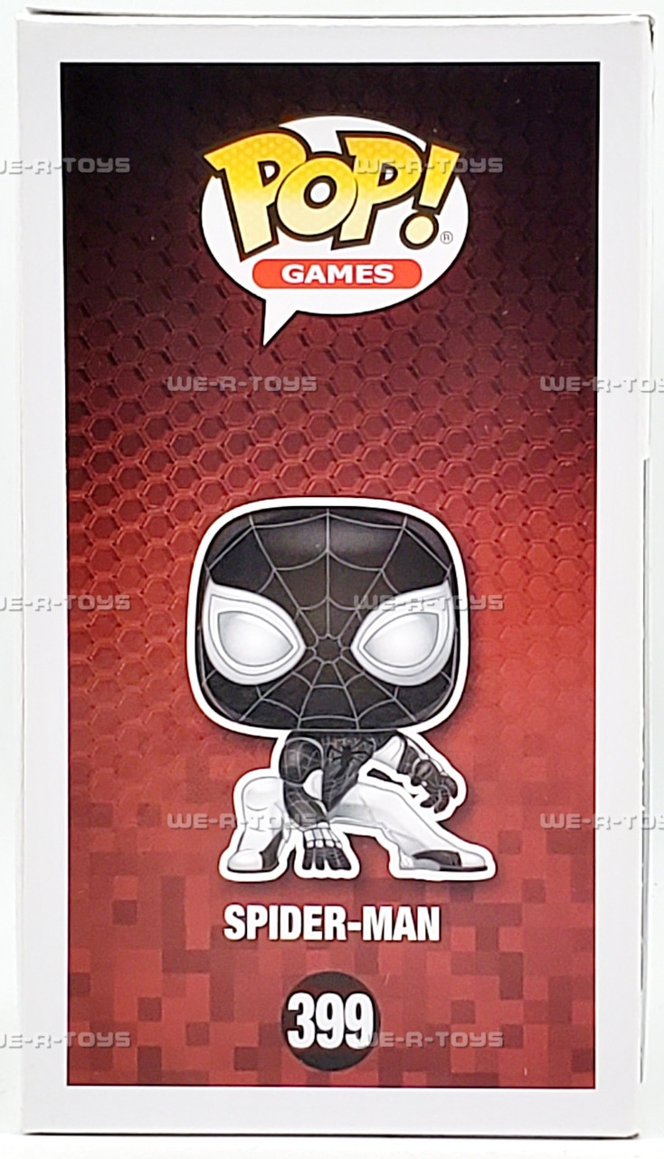 Funko Pop Games Marvel 399 Gamerverse Negative Spider-Man GameStop