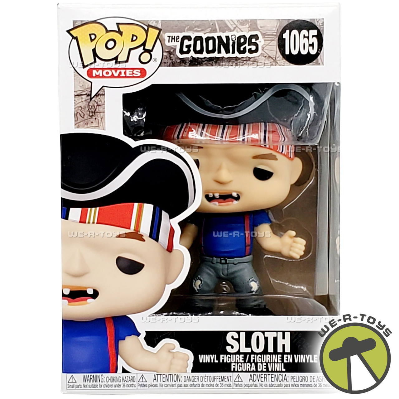 Funko POP Movies The Goonies Pirate Sloth 1065 Vinyl Figure - We-R-Toys