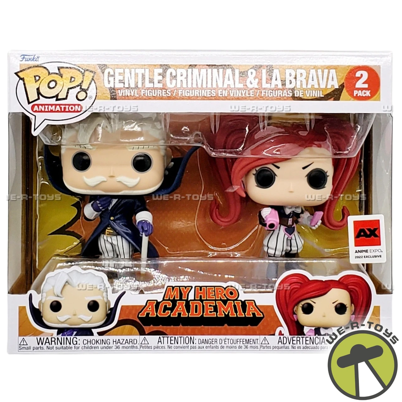 Funko POP Animation My Hero Academia Gentle Criminal and La Brava 