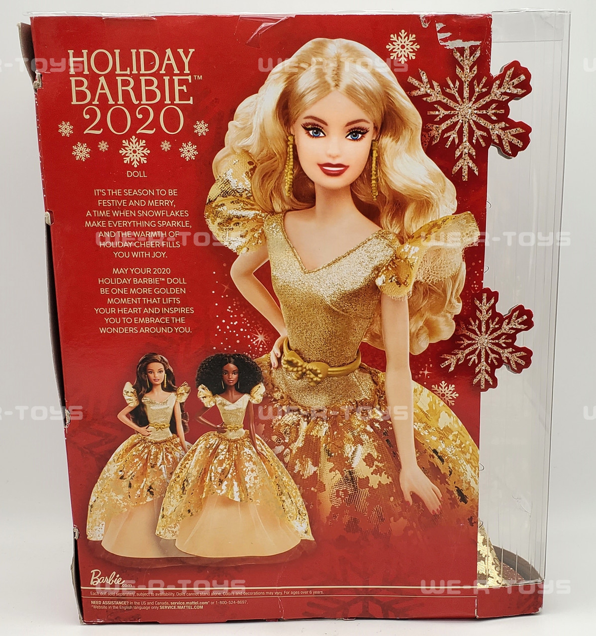 Barbie Signature Holiday 2020 Blonde Doll Mattel GHT54 NRFP - We-R