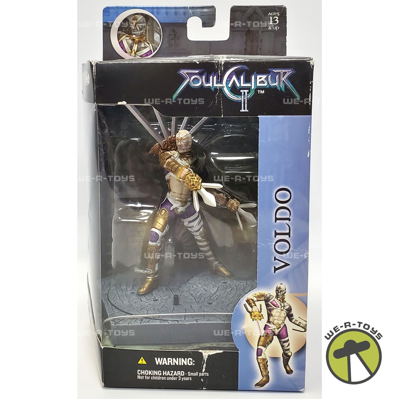 Soulcalibur 2 Voldo Ultra-Action Figure 2003 McFarlane Toys #18162