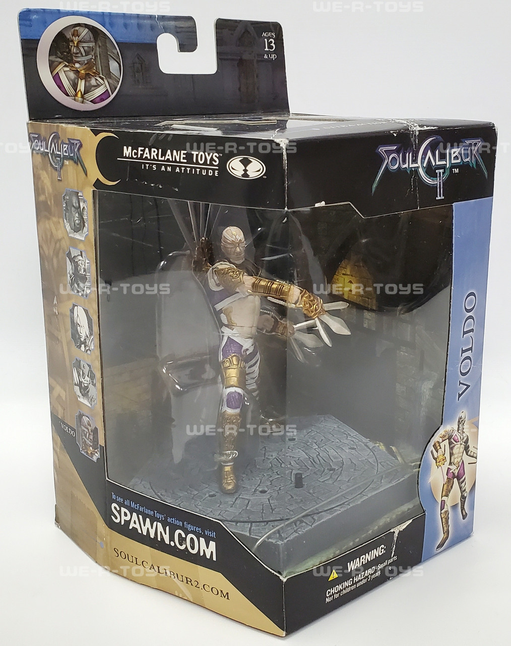 Soulcalibur 2 Voldo Ultra-Action Figure 2003 McFarlane Toys #18162