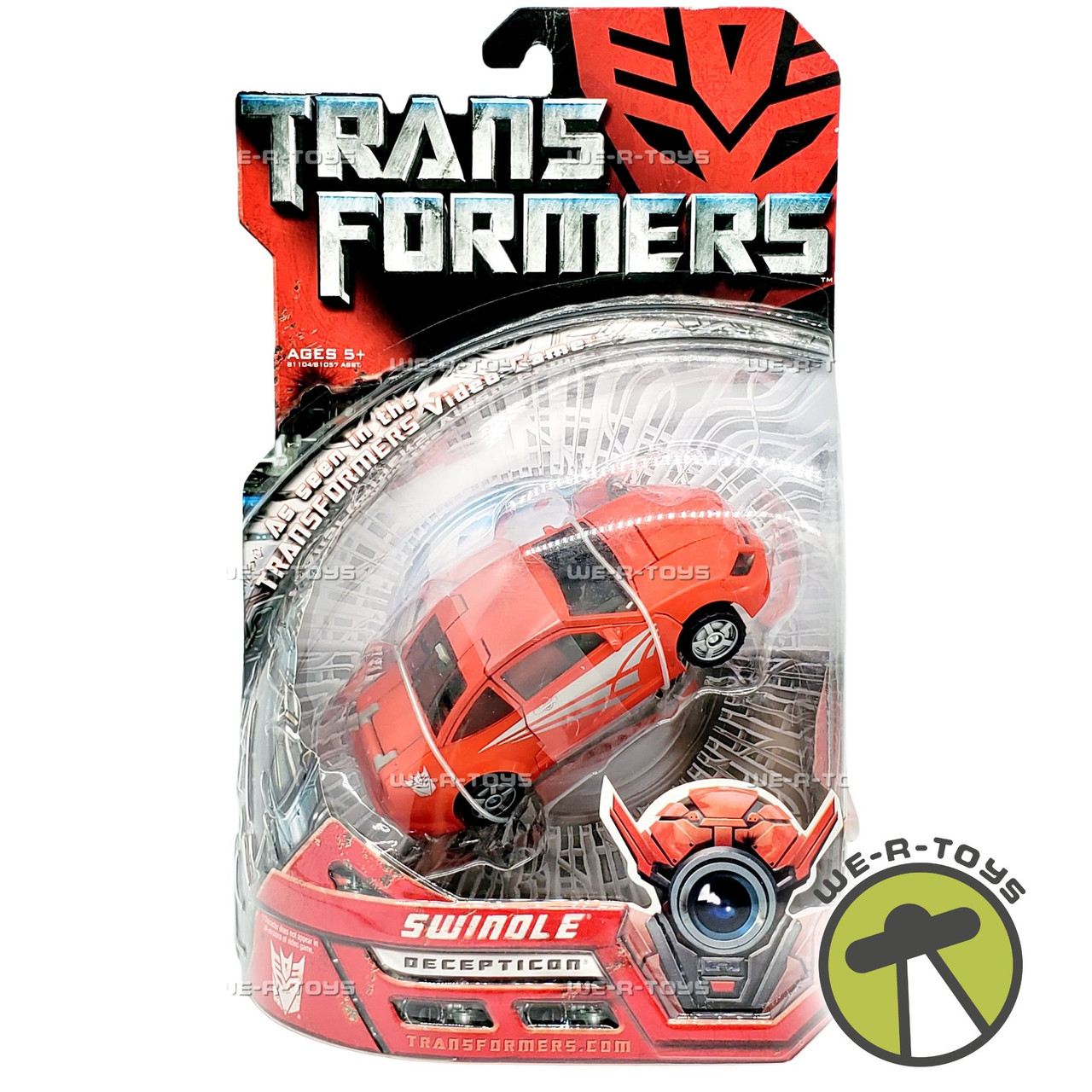 Transformers Movie Deluxe Decepticon Swindle Figure 2006