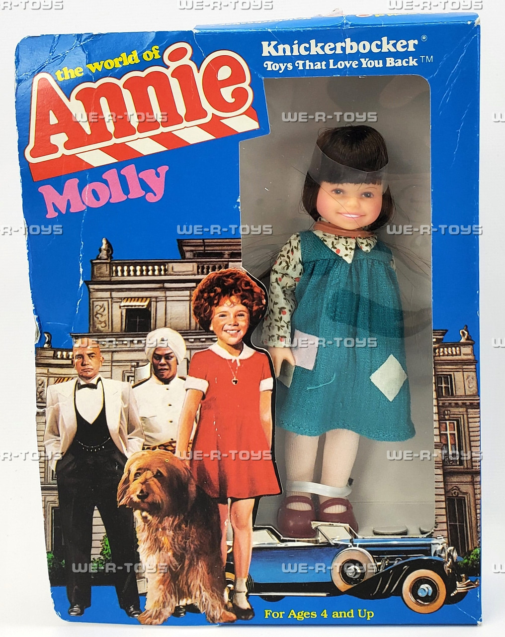 The World of Annie Lot of 5 Dolls 1982 Knickerbocker Toy