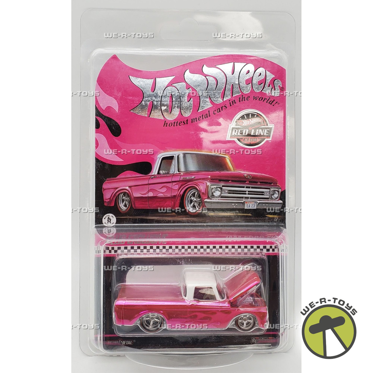 Hot Wheels 1962 Ford F100 RLC Exclusive Pink Vehicle 2022 Mattel