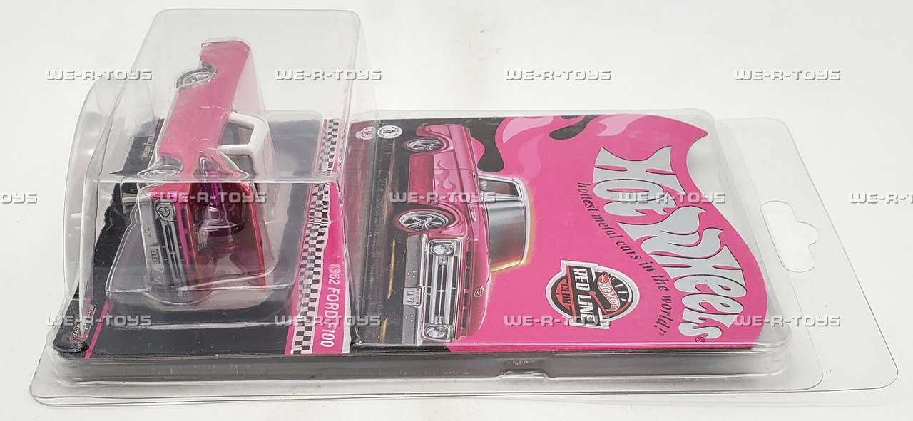 Hot Wheels 1962 Ford F100 RLC Exclusive Pink Vehicle 2022 Mattel