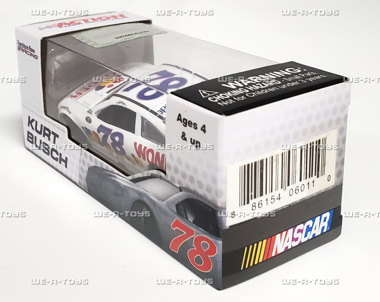 NASCAR Action Racing Kurt Busch #78 Wonder Bread LE Rare Vehicle