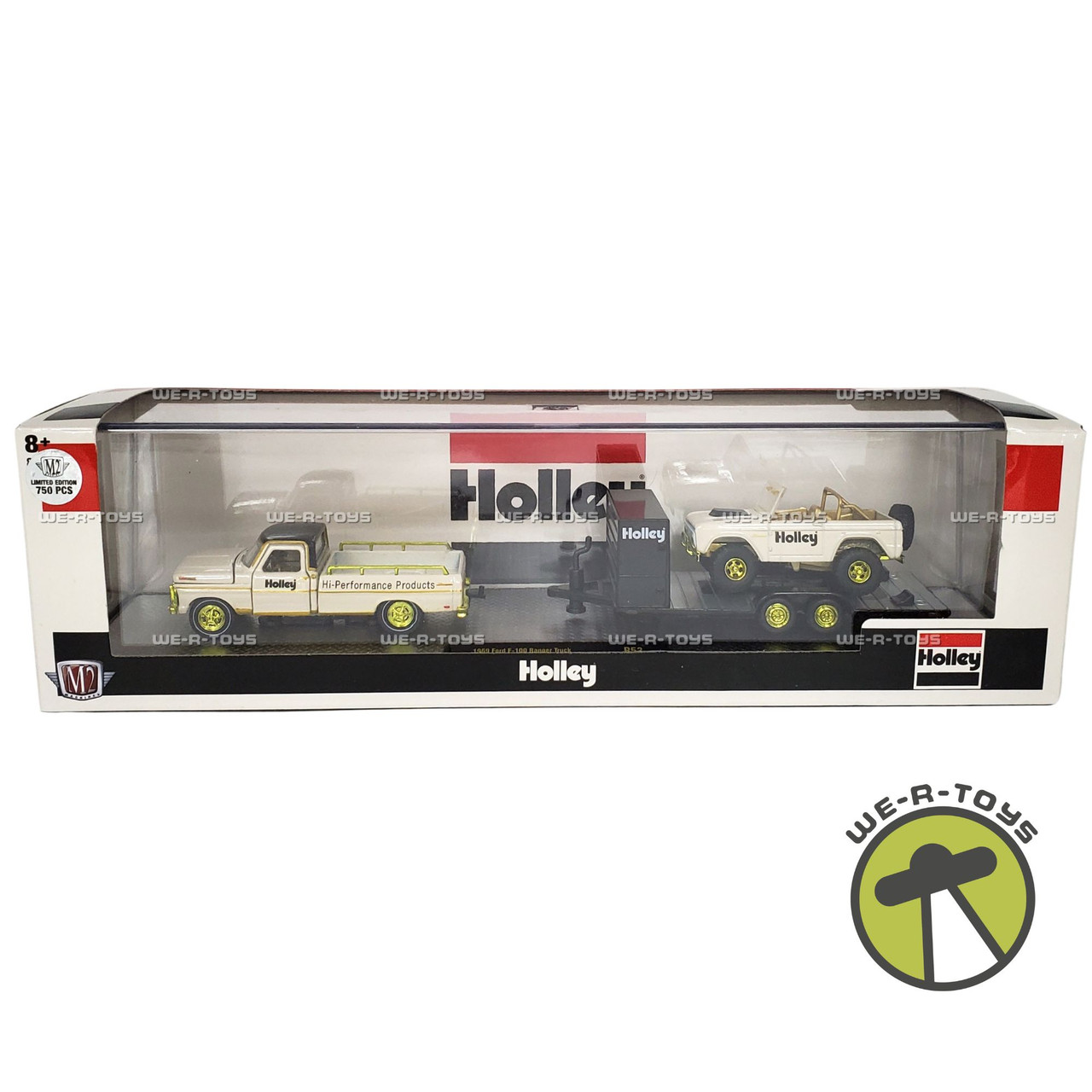 M2 Machines Holley 1969 Ford F100 Ranger & 1966 Ford Bronco Chase