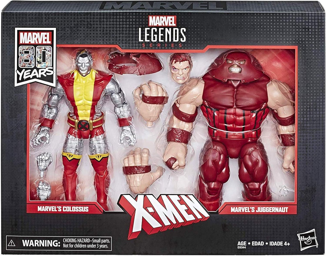 Marvel Legends 80th Colossus and Juggernaut 6 inch Action Figure