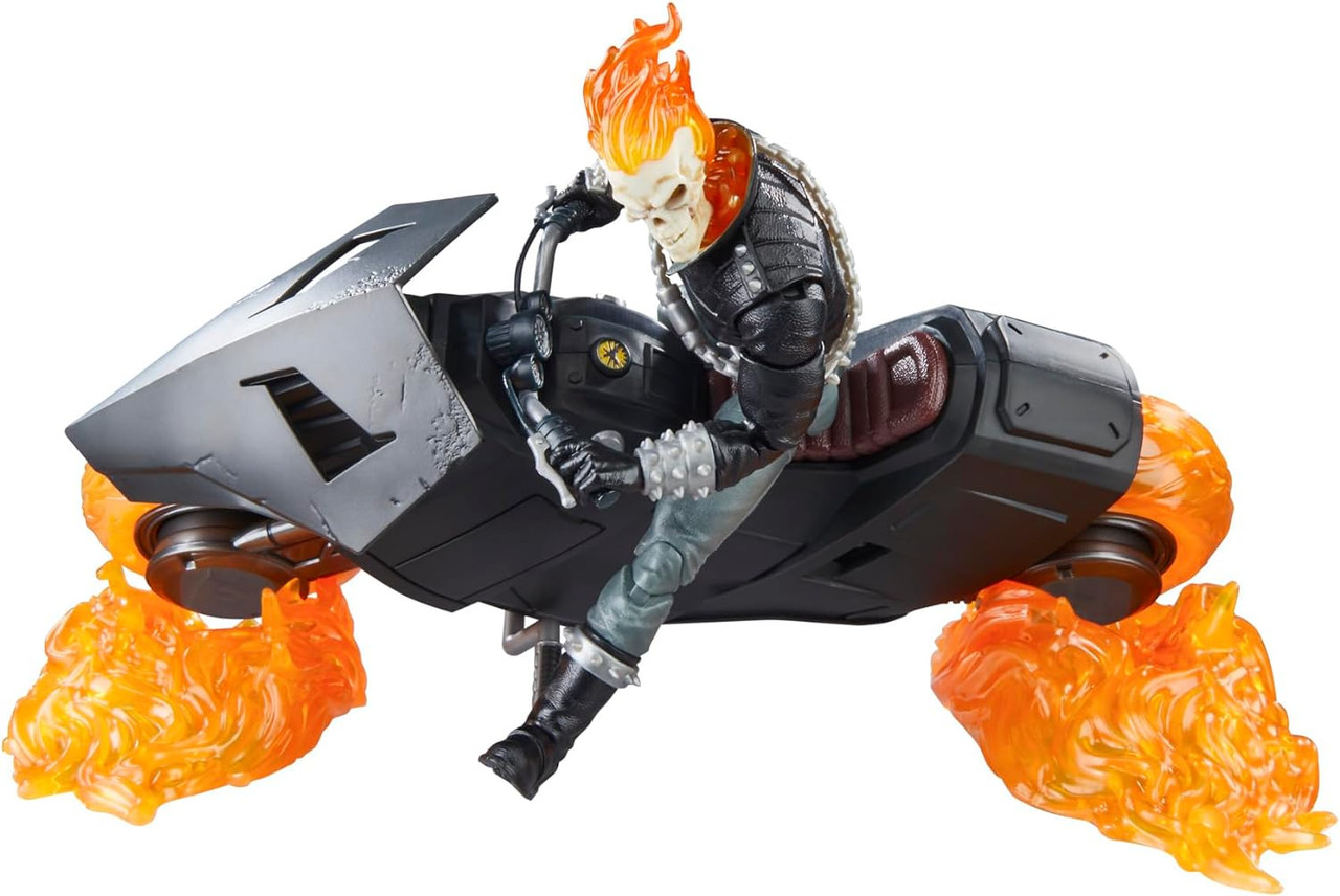 Marvel 85th Anniversary Legends Ghost Rider with Cycle 6IN Action