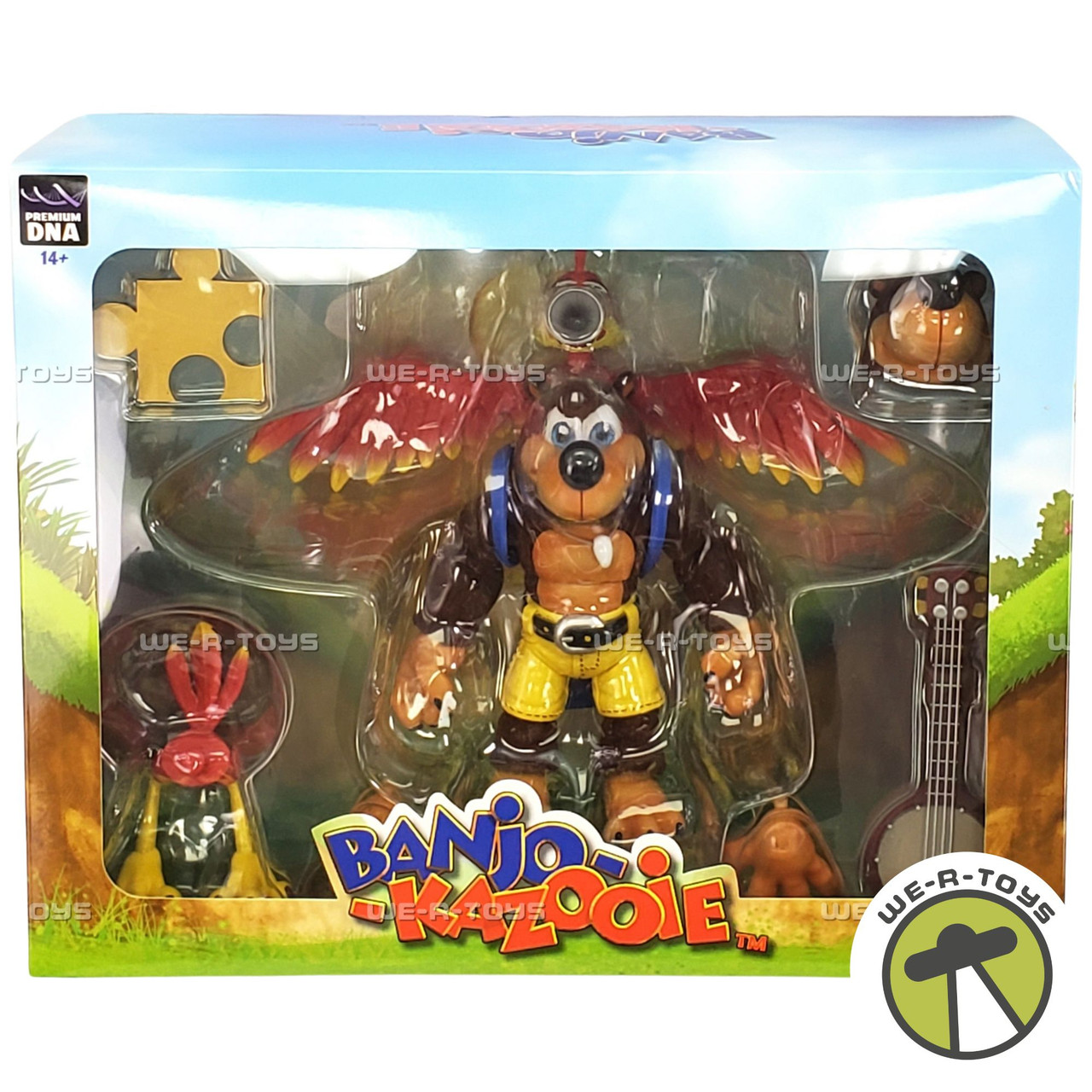 Banjo Kazooie 7.5 inch Action Figure 2-Pack Flocked Variant 