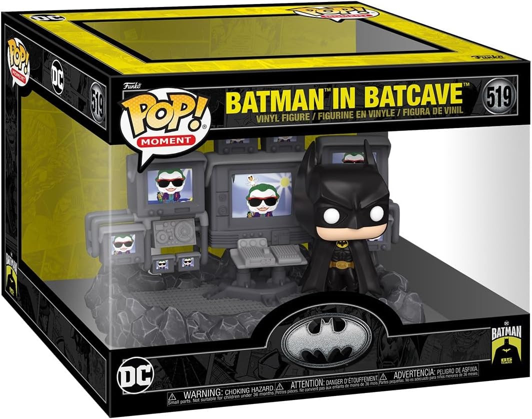 Funko Pop Moment 519 Batman 85th Anniversary Batman in Batcave