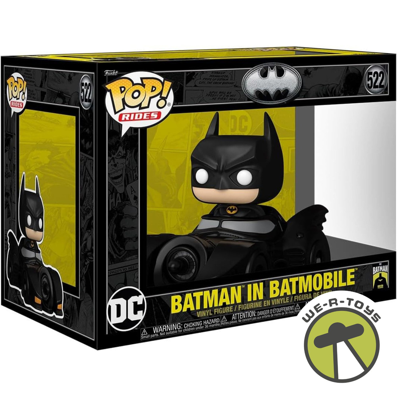 Funko Pop Rides 522 Batman 85th Anniversary Batman in Batmobile