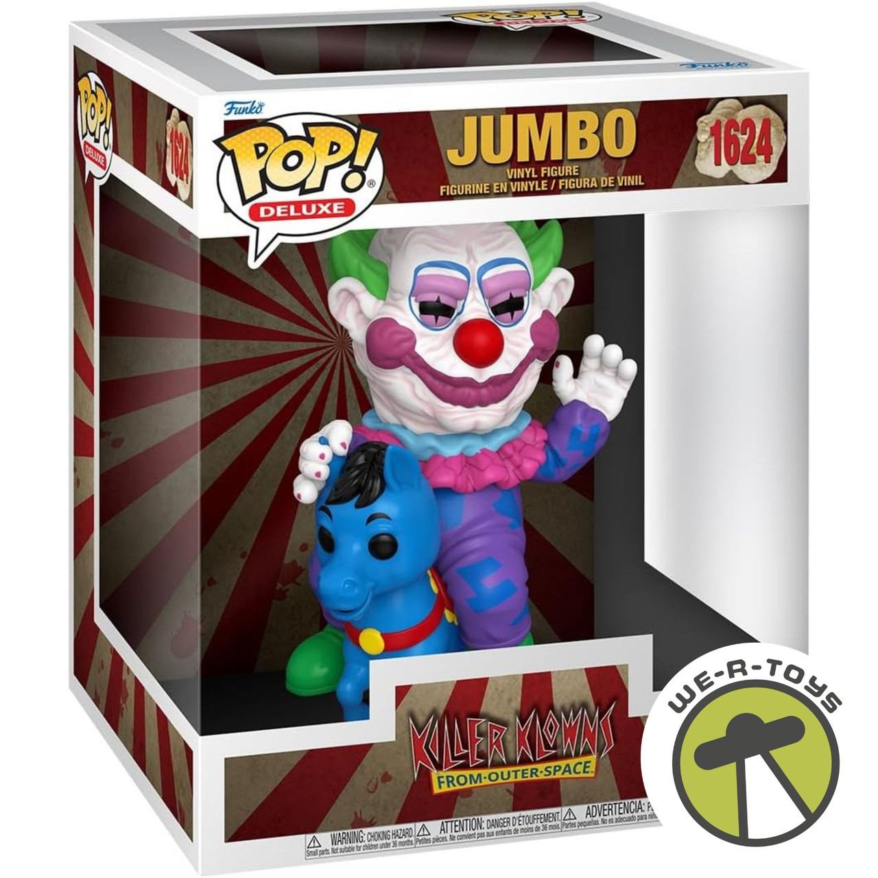 Killer Klowns FUNKO POP 三体セット　コンプ Funko Pop DLX 1624 Killer Klowns from Outer Space Jumbo