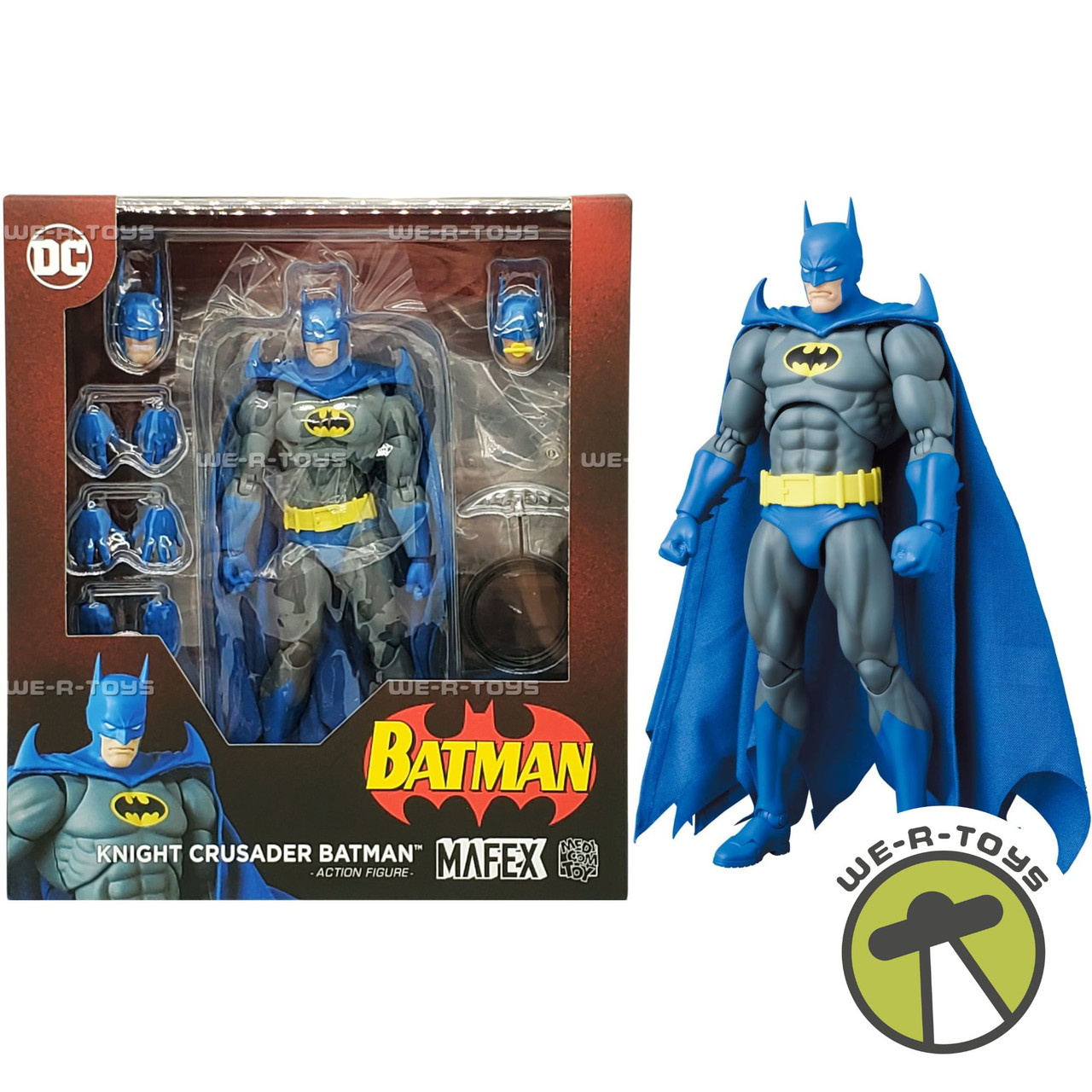 Knight Crusader Batman MAFEX Action Figure No. 215 Medicom Toy 