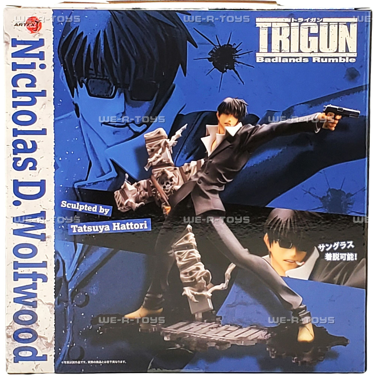 Trigun Badlands Rumble Wolfwood Renewal PKG ARTFIX J Statue
