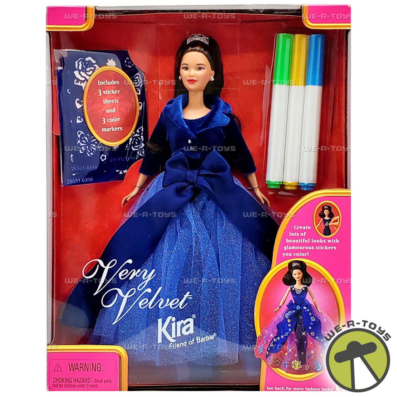 Very Velvet Kira Doll Friend of Barbie 1998 Mattel 20531 - We-R-Toys