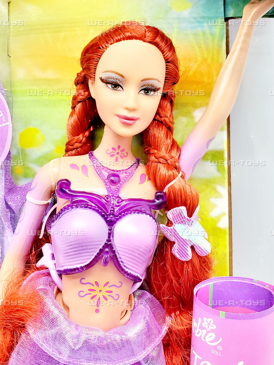 Barbie Fairytopia Lenara Purple Wonder Fairy Doll 2004 Mattel