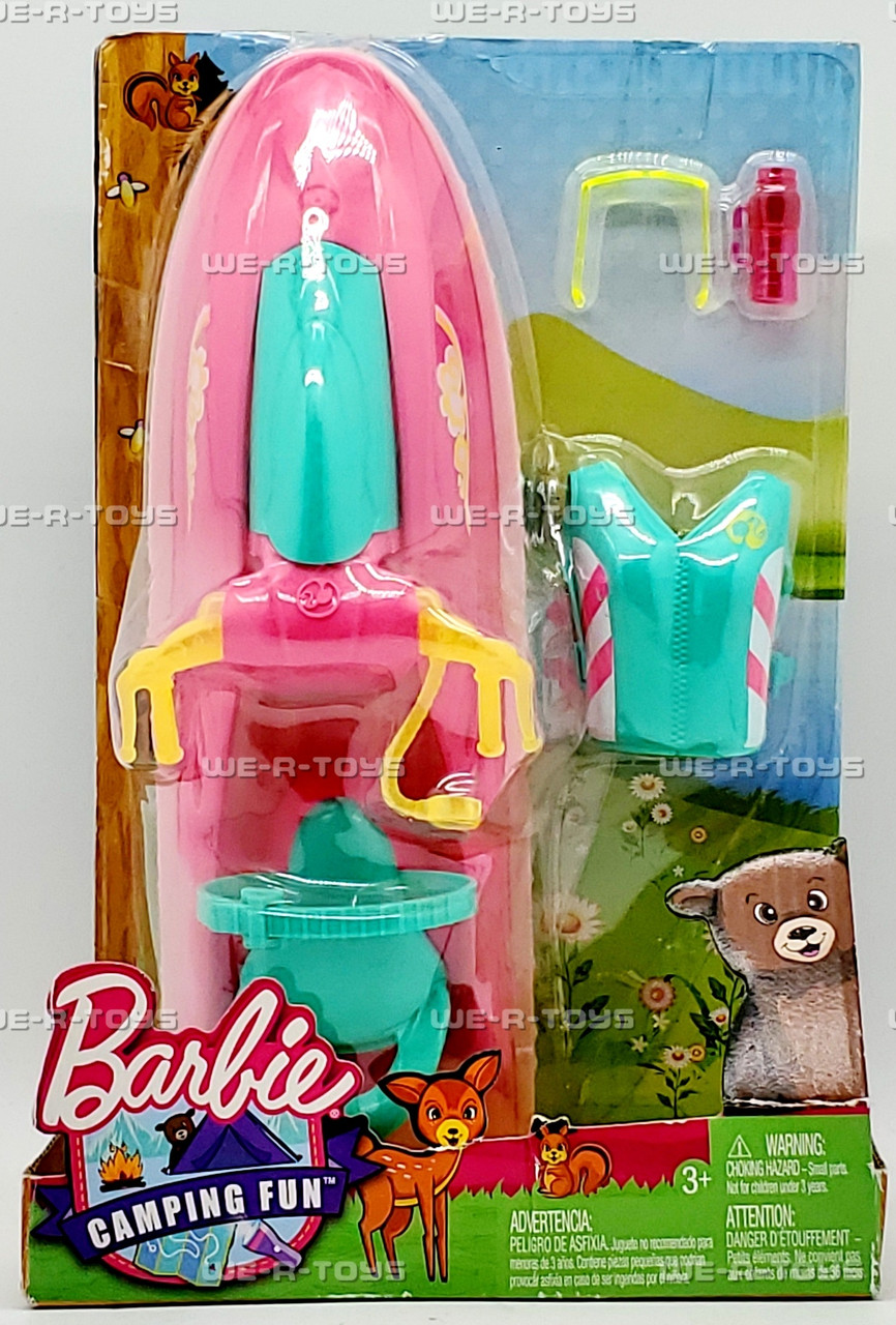 Kayak Barbie Camping Truck Doll Playset Barbie On The Go