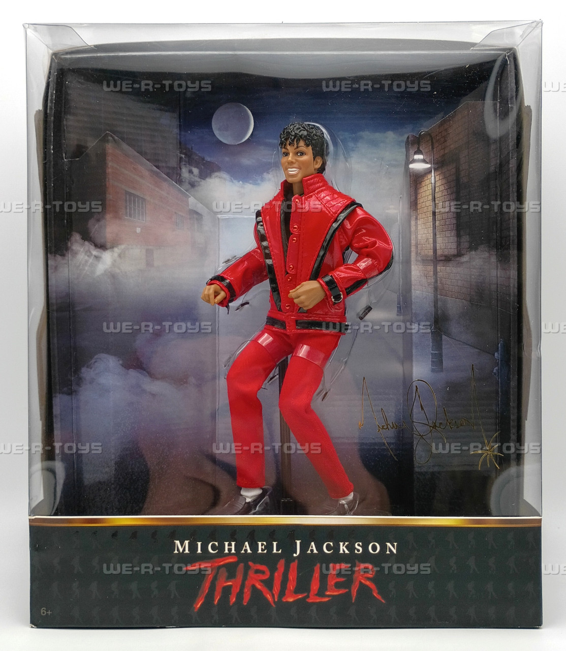 Michael Jackson Thriller Doll In Fashion With Stand 2010 Playmates
