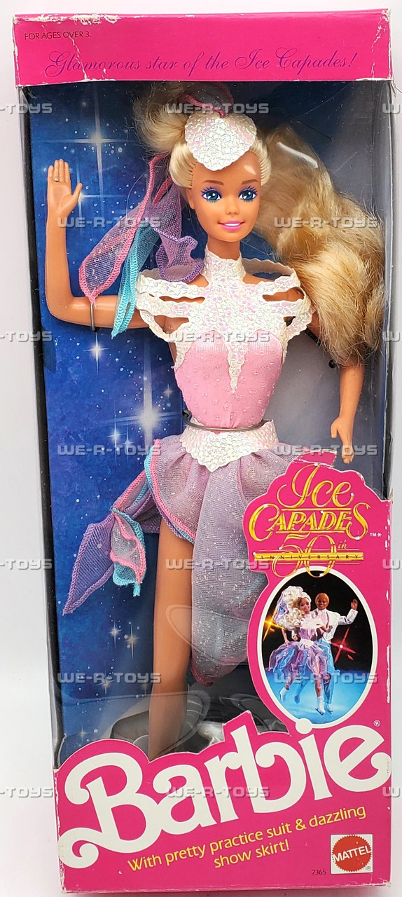 Barbie & Ken Ice Capades 50th Anniversary Pair of Dolls 1989