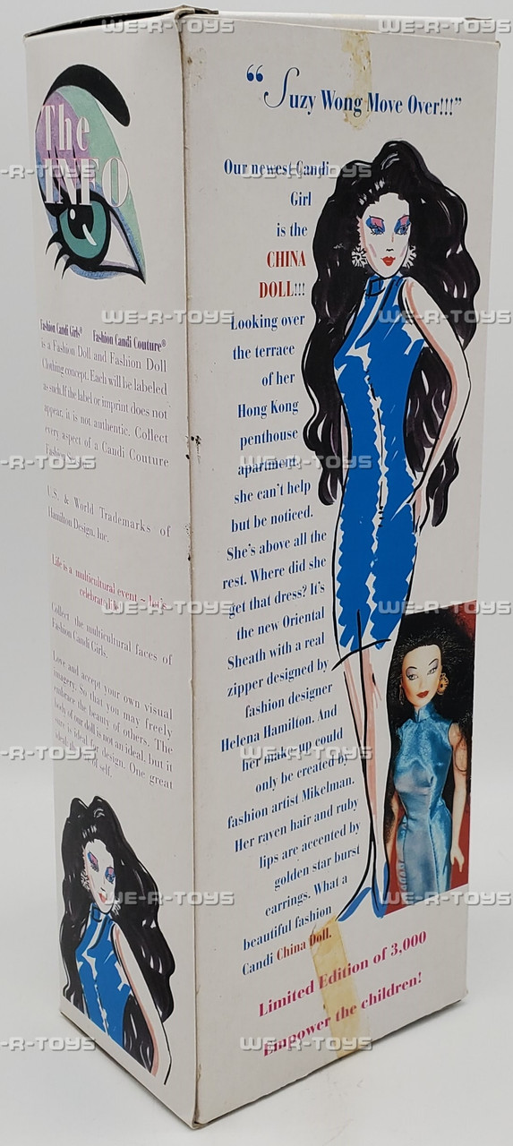 Fashion Candi Girls China Dolls No. 2 Asian American Box Doll Ltd