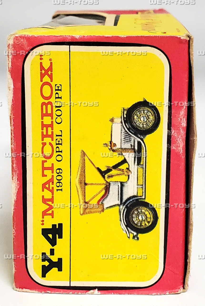 ヴィンテージ マッチボックス　1909 オペル クーペ　Y-4 ヴィンテージ マッチボックス 1909 オペル クーペ Y-4 Matchbox
