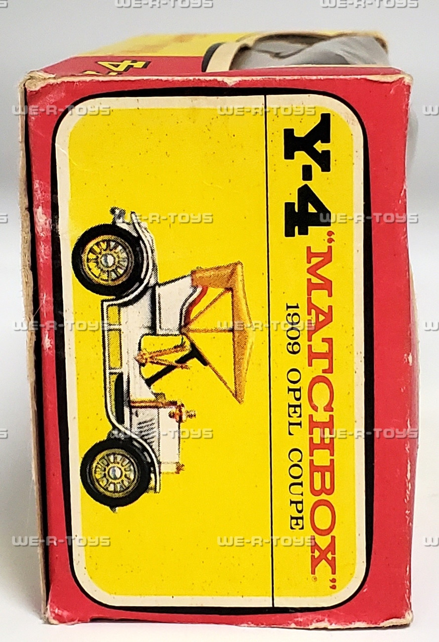 ヴィンテージ マッチボックス　1909 オペル クーペ　Y-4 Vintage Lesney Matchbox Y-4 Models of Yesteryear Opal Coupe