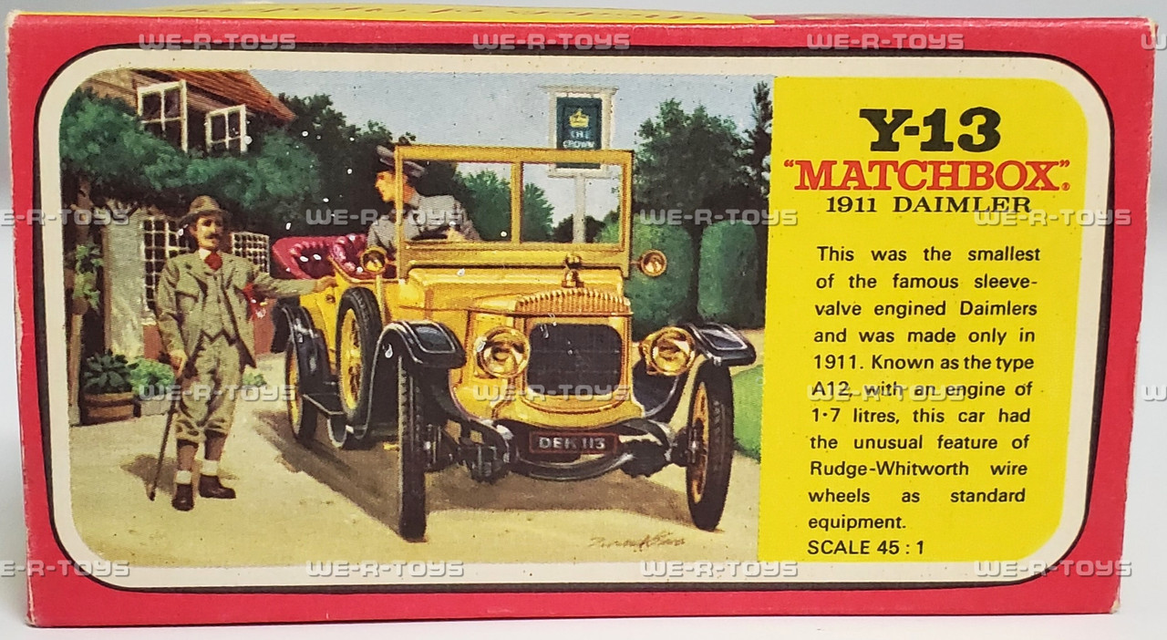 (1553)マッチボックス Y-13 1911 ダイムラー Matchbox #Y-13 1911 DAIMLER Models of Yesteryear diecast MOY