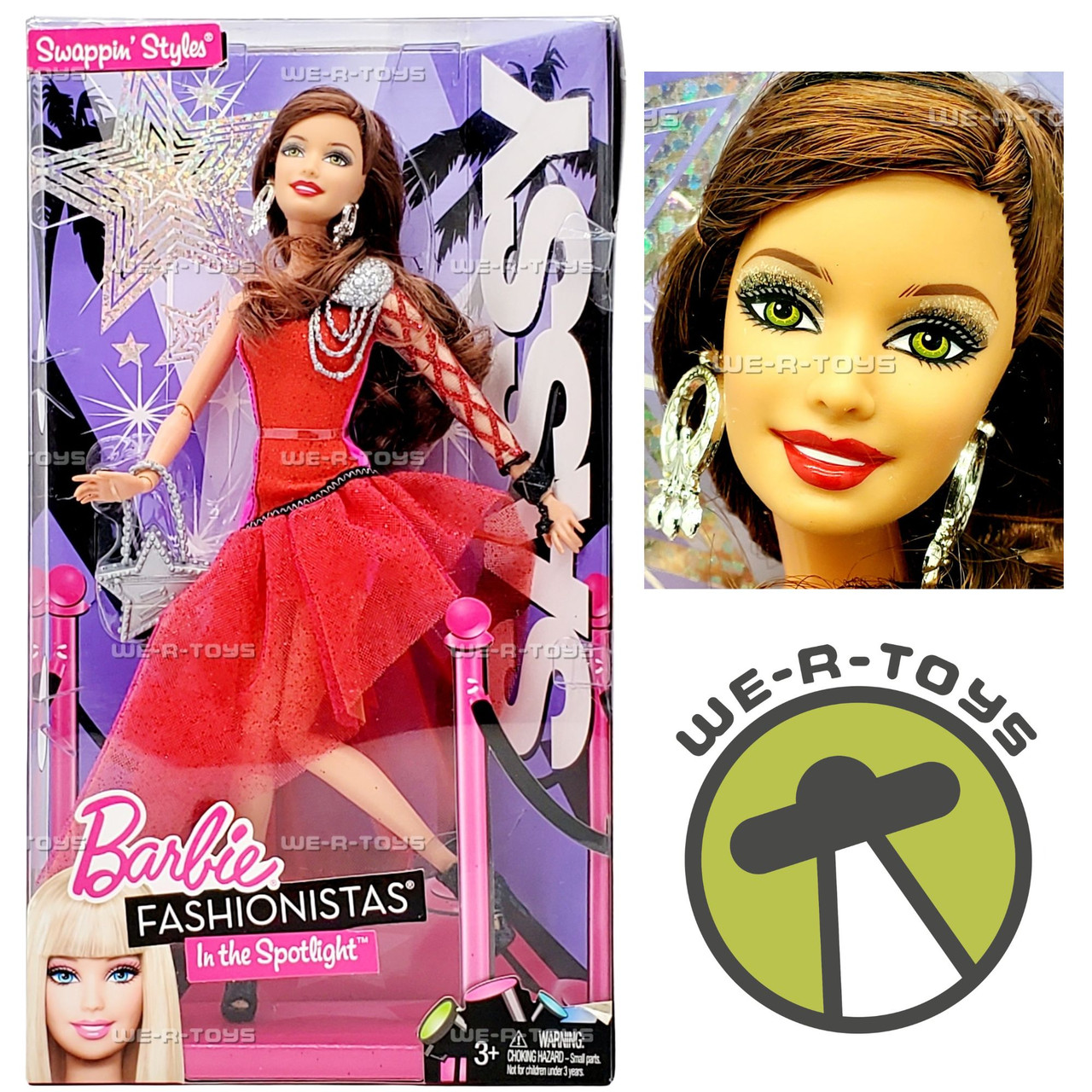 バービー　SASSY Barbie Fashionistas in the spotlight Sassy doll w1597 *NEW