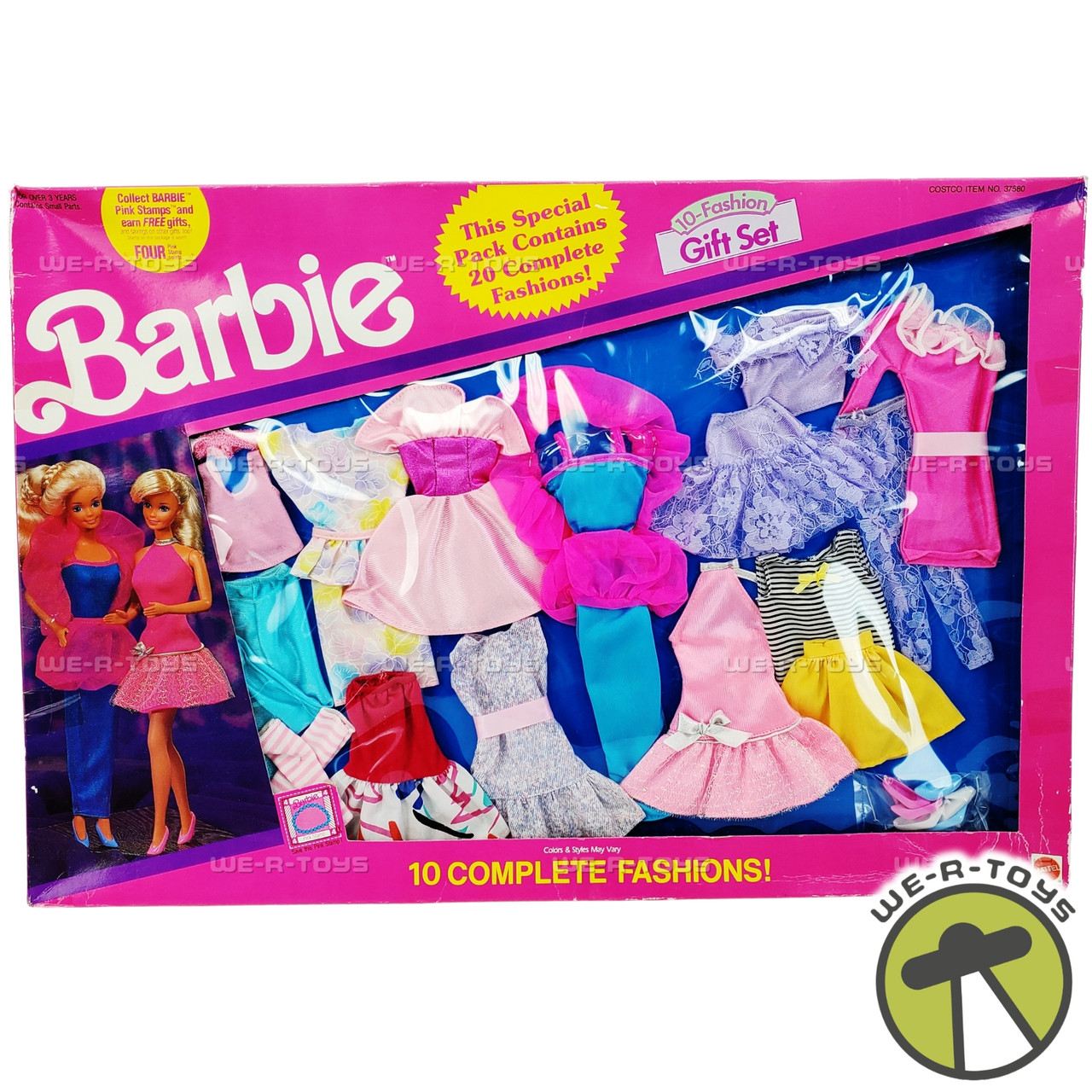 Barbie Easy To Dress 10 Fashion Gift Set Mattel 1991 No. 7855 NRFB