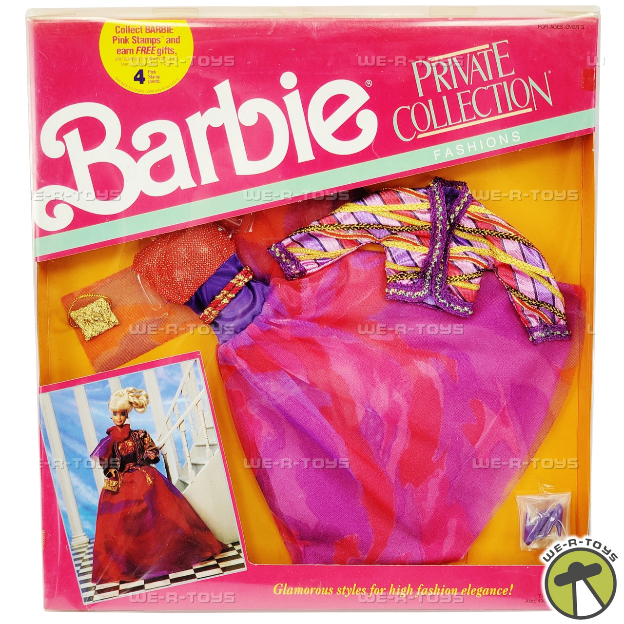 Barbie Private Collection Fashions Shimmering Red Dress 7113
