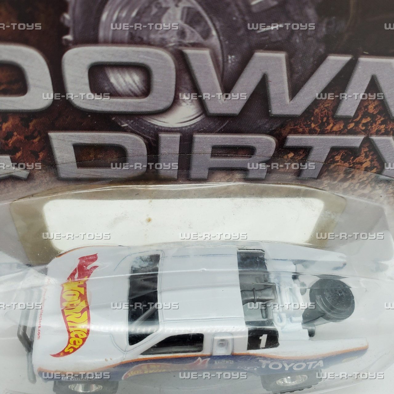 Hot Wheels Down & Dirty Toyota Truck 3/4 Blue Vehicle LE 2003