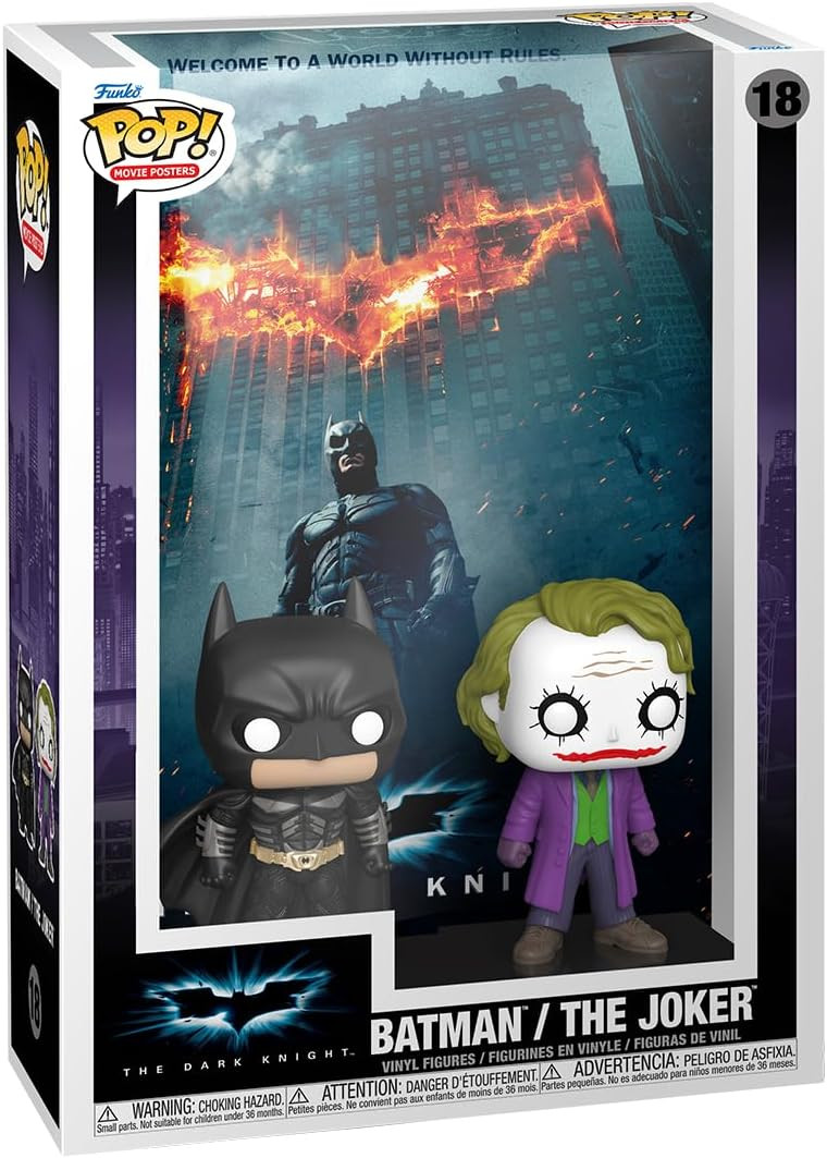 Funko Pop! Movie Poster: The Dark Knight - Batman, The Joker - We