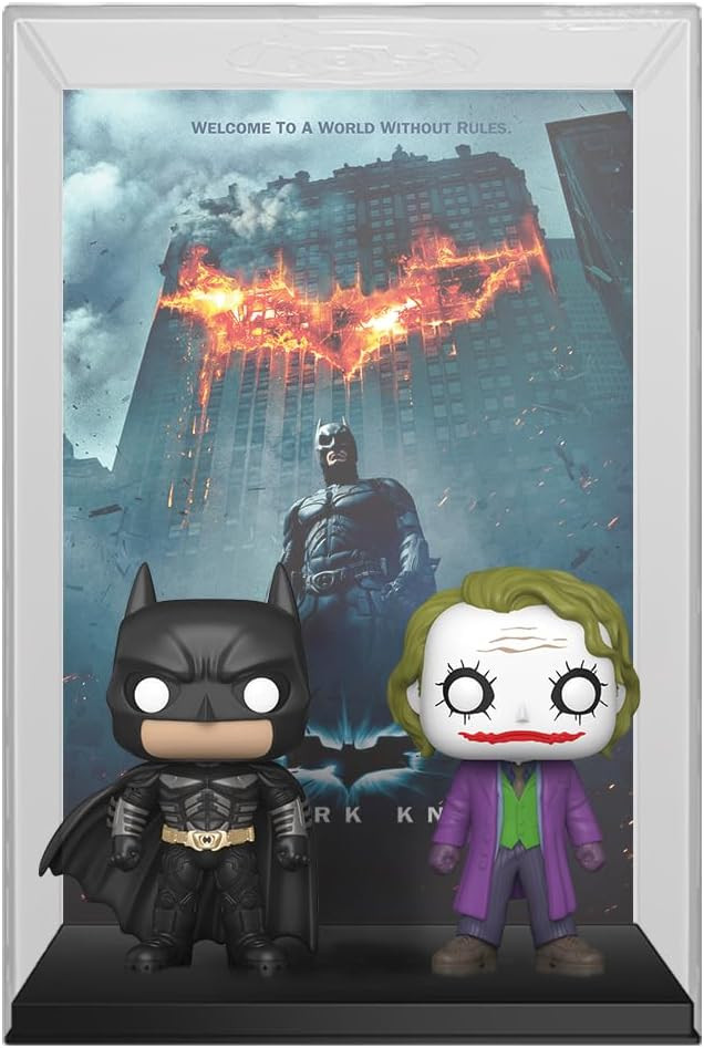 funko Pop DC ダークナイト バットマン、ジョーカーセット Pop DC Heroes The Dark Knight 3.75 Inch Action Figure 2-Pack