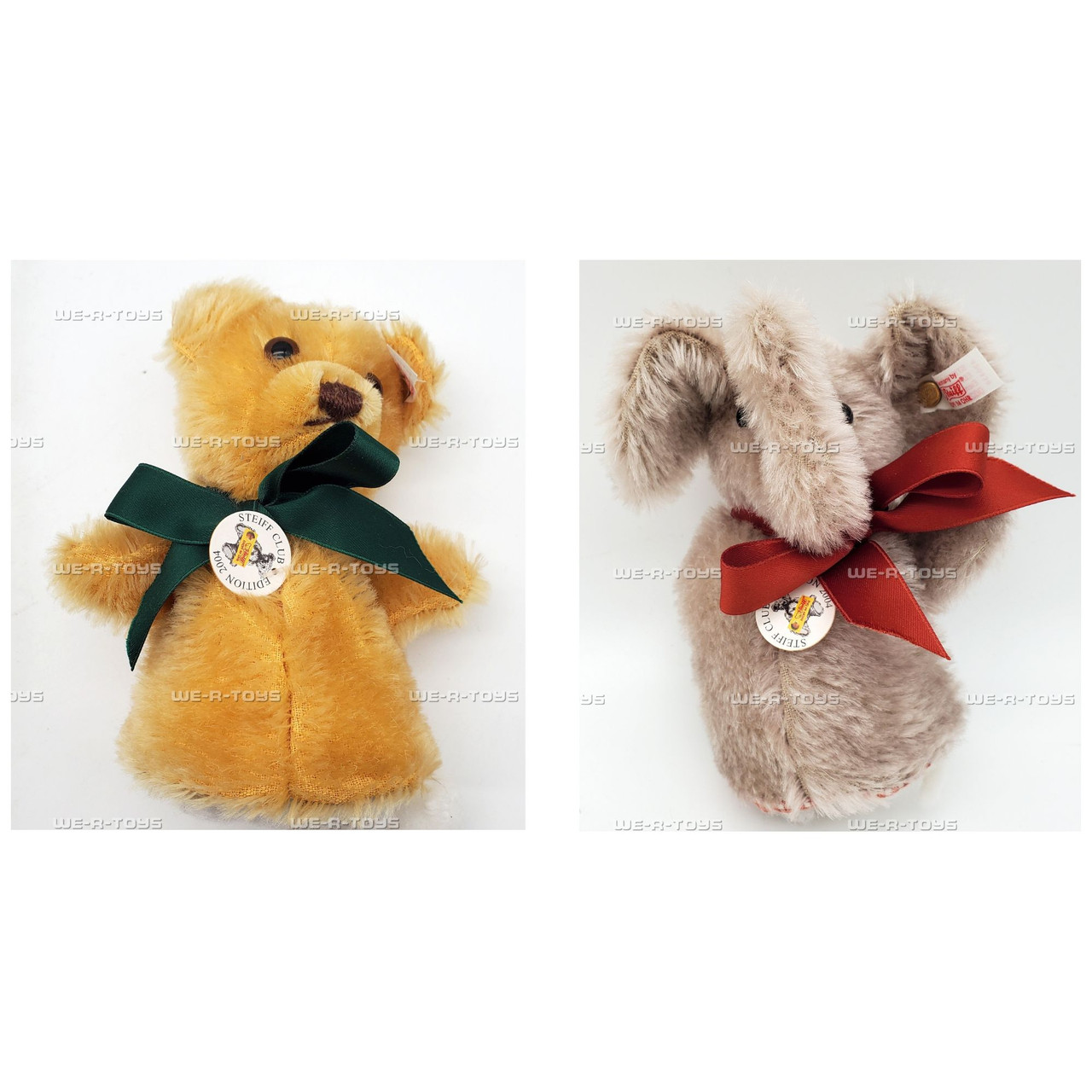 Steiff Egg Cosy Set Bear And Elephant 420436 Steiff Club Edition