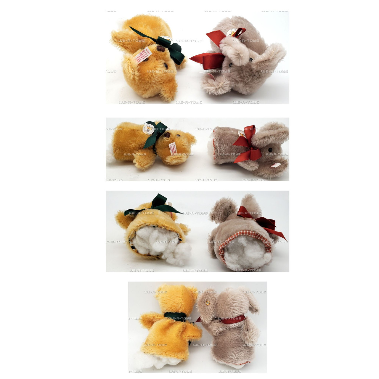 Steiff Egg Cosy Set Bear And Elephant 420436 Steiff Club Edition