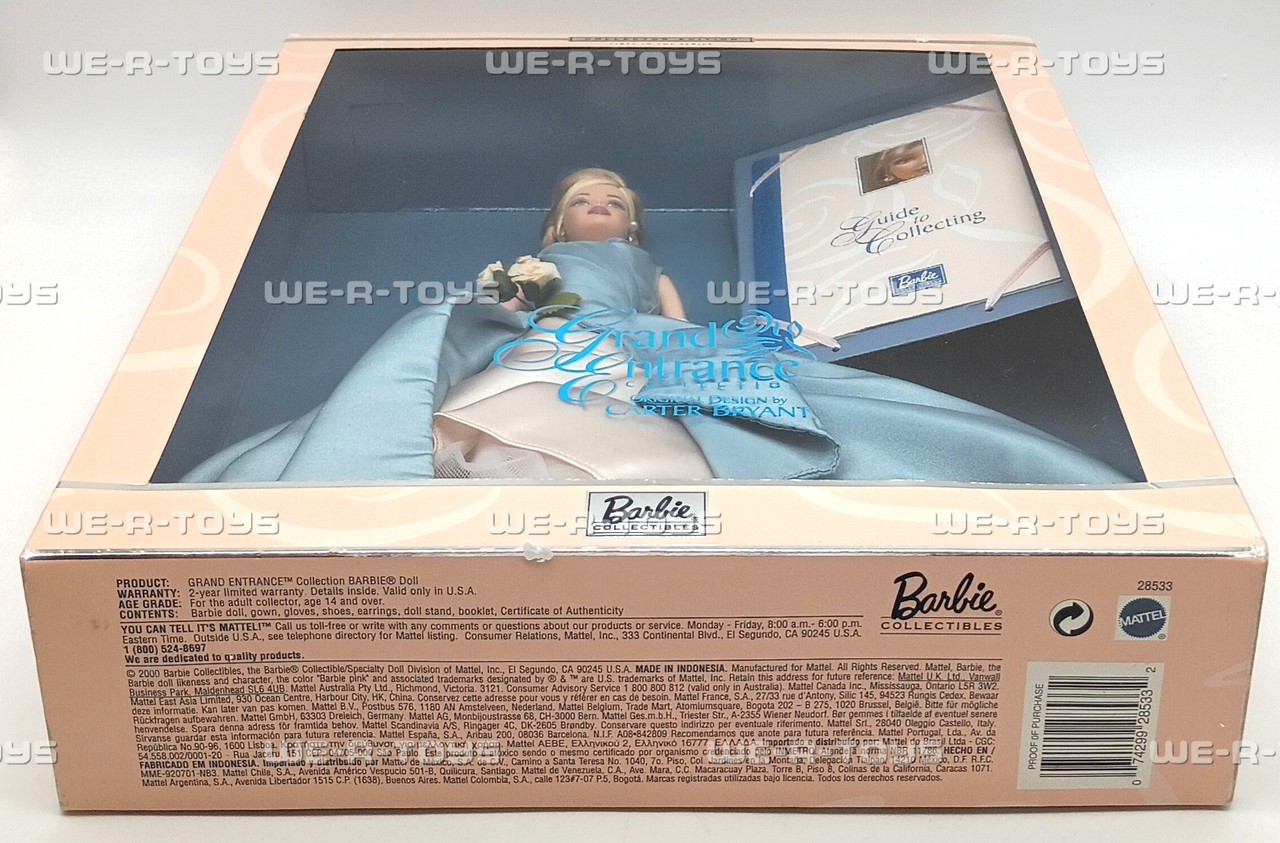 Grand Entrance Collection Barbie Doll Design by Carter Bryant 2000