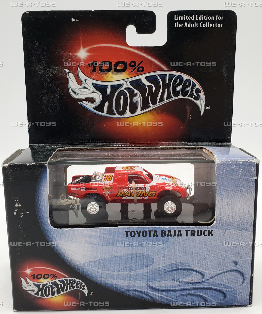 100% Hot Wheels Toyota Baja Truck Red Vehicle Limited Edition 2000