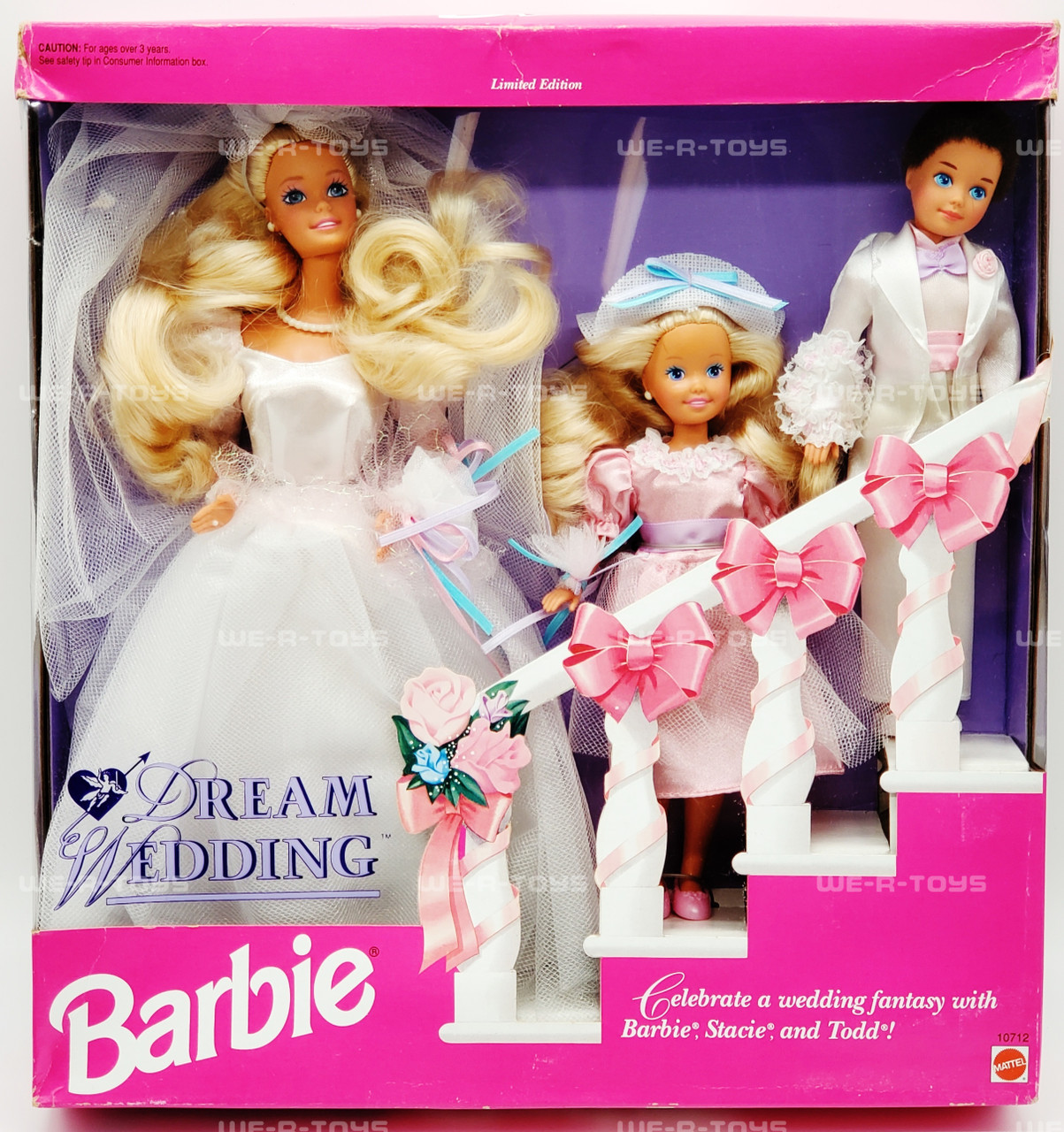 Barbie Dream Wedding Gift Set Barbie Stacie & Todd Dolls 1993