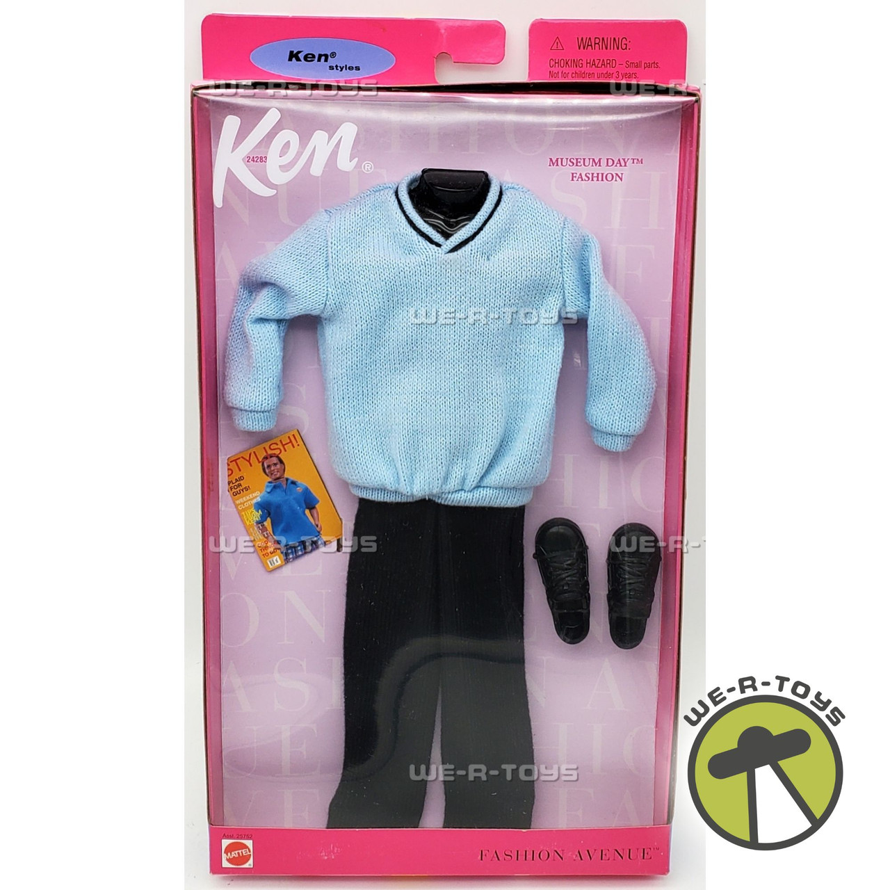 Barbie Fashion Avenue Ken Styles Museum Day Fashion Mattel 24283