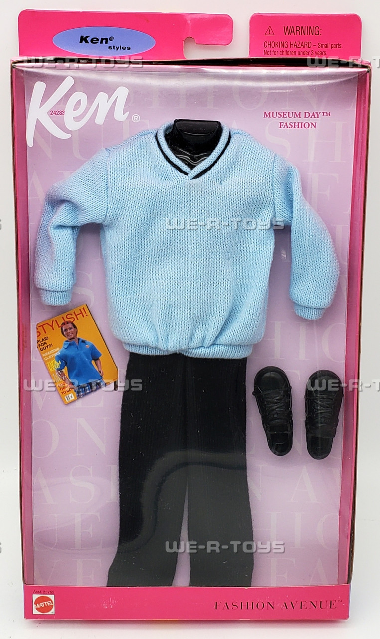 Barbie Fashion Avenue Ken Styles Museum Day Fashion Mattel 24283