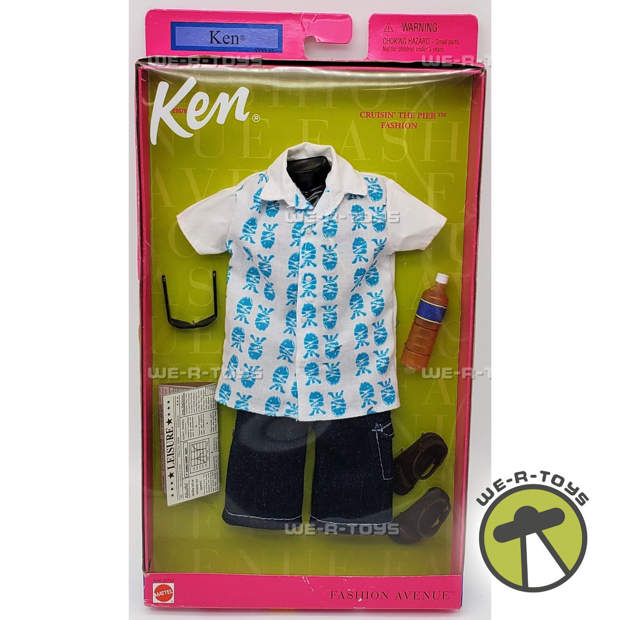 Barbie Fashion Avenue Ken Styles Cruisin' The Pier Fashion Mattel