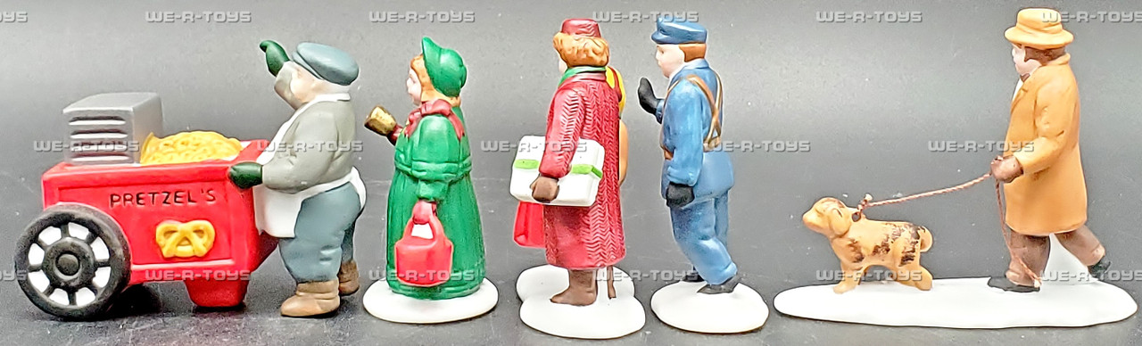 Department 56 Heritage Village Collection City People Set of 5