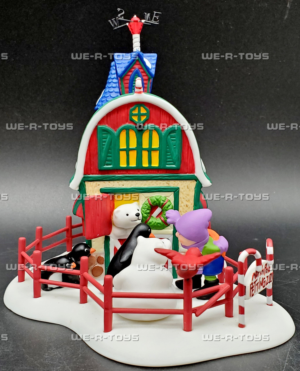 Department 56 North Pole Series North Pole Petting Zoo Village
