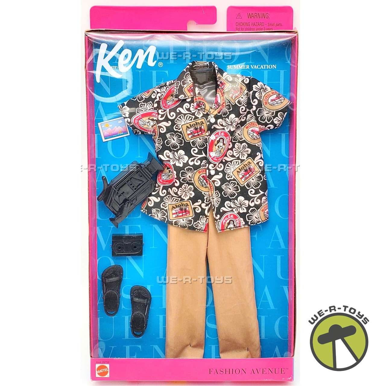Barbie Ken Fashion Avenue Summer Vacation Clothes 1999 Mattel