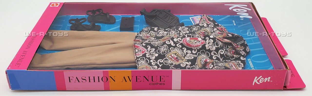 Barbie Ken Fashion Avenue Summer Vacation Clothes 1999 Mattel